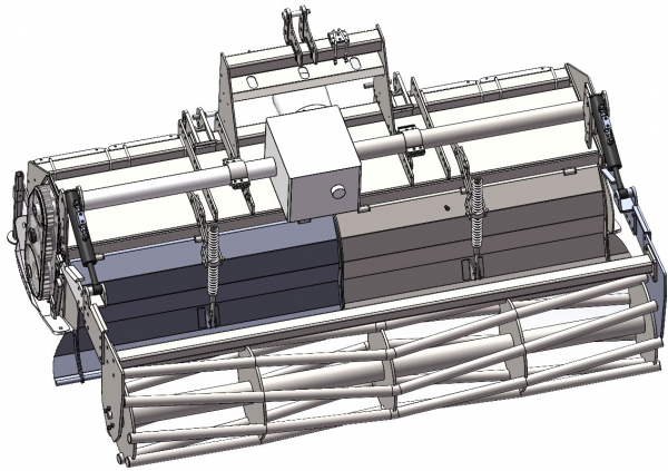 Victory Rear roller with hydraulic connection kit for Victory HTLX Rotary Tiller